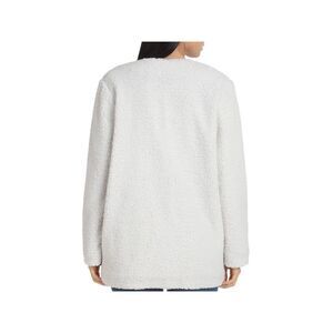 BAGATELLE Womens Beige Pocketed Lined Long Sleeve Open Cardigan Sweater M